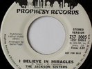 rare Soul Funk 45 JACKSON SISTERS believe in miracles