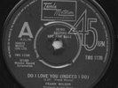 FRANK WILSON - DO I LOVE YOU - UK TAMLA MOTOWN DEMO TMG 1190 1ST ISSUE ORIGINAL
