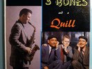 GENE QUILL (w/ JIMMY CLEVELAND) 3 BONES & QUILL RARE ORIGINAL '58 ROOST MONO LP
