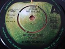 Beatles George Harrison My Sweet Lord A Label Apple Demo 1970 Good+ Cond