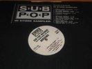 NIRVANA RARE SUB POP IN STORE SAMPLER PROMO SPDJ 40