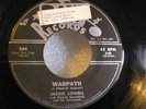 JACKIE LOWELL on Band Box Warpath / Rocket Trip Rockabilly / Country 45 from '61