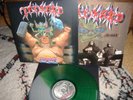 Tankard - B-Day LP green/clear split vinyl 100 made Violent Force Sodom Exumer