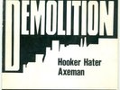 DEMOLITION hooker hater UK 1981 7