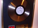 The Rolling Stones Flashpoint goldene Schallplatte