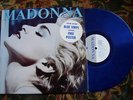 MADONNA TRUE BLUE BLUE VINYL NEW ZEALAND RARE LP. INCLUDES POSTER.