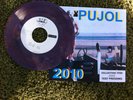 PUJOL “2010” Infinity Cat 7” TEST PRESSING Swirly Purple vinyl
