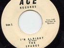THE SPADES  I'M ALRIGHT  /  I WON'T WANT YOU ANYMORE   ACE RECORDS  RARE  GARAGE
