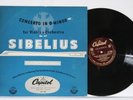 CAMILLA WICKS : SIBELIUS CONCERTO IN D MINOR        CTL 7026