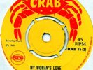 THE UNIQUES  my woman's love   CRAB  EX    ROCKSTEADY