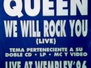 QUEEN - We will rock you  SINGLE 1981 SPANISH PROMO P/S