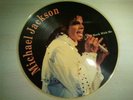 MICHAEL JACKSON LP PICTURE DISC ROCK WITH ME VERY RARE LIMITED 1989 - SUPERB NM