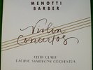RUGGIERO RICCI- KEITH CLARK-MENOTTI, BARBER- REFERENCE RECORDING RR-45