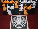 BLACK SABBATH Vol.4 LP 1972 VERTIGO 1st + INNER & BOOK NICE
