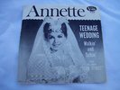 Annette Teenage Wedding Walkin' and Talkin' Picture Sleeve Only NO RECORD F-414
