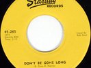 Rare '56 Bob Doss Rockabilly 45 Don't Be Gone Long MINT Starday 265 NOS Unplayed