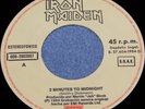 Iron Maiden - 7'' Single - 2 Minutes To Midnight - Spain - EMI 0062002887 yellow