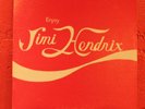 ENJOY JIMI HENDRIX ORIGINAL RARE COCA-COLA RUBBER DUBBER LA FORUM DOUBLE LP TMOQ