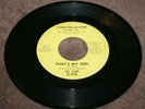 DEE CLARK-CONSTELLATION LBL #113-EARLY 1964 NORTHERN SOUL 45 RPM-THAT'S MY GIRL