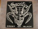 SACRIFICE(JPN) - CREST OF BLACK LP (Explosion Records,1987) Sabbat