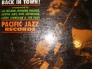 BUMBLE BEE SLIM  BACK IN TOWN  PACIFIC JAZZ 54 STEREO  YELLOW WAX