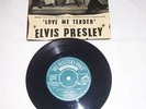 Elvis Presley Love me Tender EP His masters voice 7EG8199