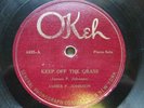 JAMES P. JOHNSON 'CAROLINA SHOUT' 1921 OKEH 4495 - RARE