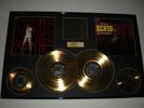 Elvis Presley disque d'or 24 carats avec certif (pa RIAA, BPI, CRIA, IFPI, SNEP)