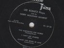 LEE KONITZ and the GERRY MULLIGAN QUARTET Pacific Jazz 10