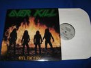 Overkill Over Kill Feel the Fire LP record megaforce