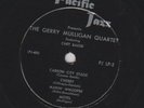 GERRY MULLIGAN QUARTET / LEE KONITZ Pacific Jazz 10