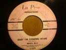 » MACK RICE Baby I'm Coming Home LU PINE Rare Soul R&B 45 DJ