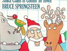BRUCE SPRINGSTEEN Santa Claus is Coming to Town 45 Single PICTURE SLEEVE Promo