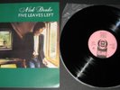 *MINT* NICK DRAKE - FIVE LEAVES LEFT LP 200 GRAM JAPAN PRESS OOP LTD TO 1000 OBI