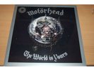 MOTORHEAD  THE WORLD IS YOURS SILVER VINYL LP