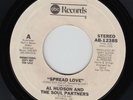 AL HUDSON & SOUL PARTNERS Spread Love RARE MODERN SOUL 45 * Listen RARE PROMO 7