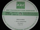 THE WHO   Who's Who   interviews 4 lp doco set   1975 BBC Transcription