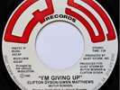Modern Soul Boogie 45 CLIFTON DYSON I'm Giving Up HEAR