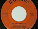Northern Soul BERNARD WILLIAMS Its Needless to Say HEAR