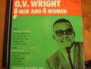 O.V. WRIGHT 8 MEN AND 4 WOMEN BACKBEAT PEACOCK LP-66 Near Mint R&B LP