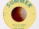 Rockabilly 45-Cliff Gleaves-Love Is My Business-Summer 501-Strong VG+ NICE