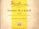 lp16063 schumann no4 furtwangler vinyl vg+/ex- surface noise/ticks cover vg tear