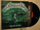 METALLICA -RIDE THE LIGHTNING- ORIGINAL FRENCH LP GREEN COVER