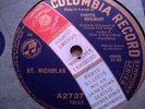 1919 YVETTE GUILBERT  French CABARET ACTRESS ST NICHOLAS (Christmas Song) 78