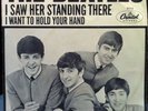 THE BEATLES i want to hold your hand / i saw her standing there 7