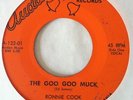 RONNIE COOK goo goo muck 45 RARE GARAGE R&B ROCKABILLY ROCKER HEAR IT