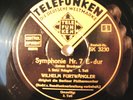 3x 78rpm FURTWANGLER BRUCKNER Symph.7 Adagio