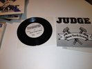 JUDGE new york crew 7'' 1st PRESS Schism, NYHC, Youth of Today, Floorpunch, SXE