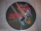 IRON MAIDEN MAIDEN ENGLAND LIVE UK PROMO PIC PICTURE DISC  RARE MINT 180 GRAMME