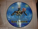 IRON MAIDEN SEVENTH SON / X - FACTOR PROMO MISS-PRESSING PICTURE DISC RARE MINT